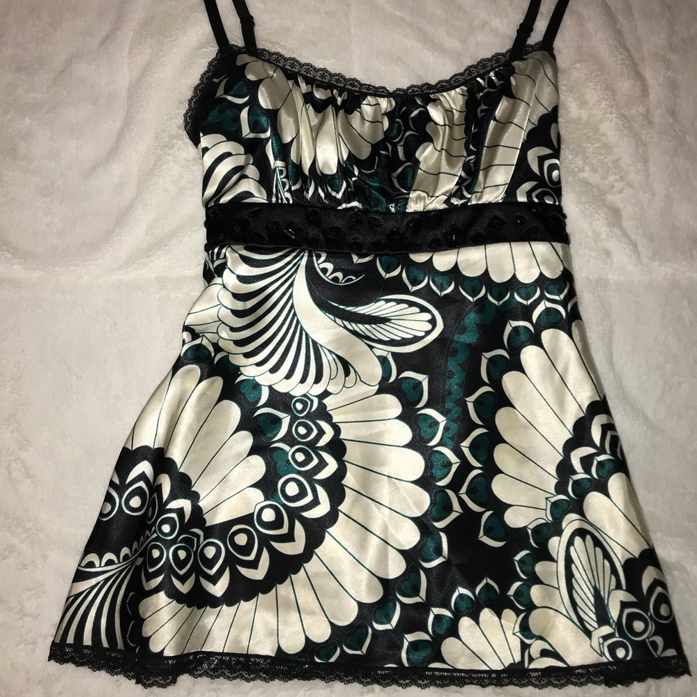 Women’s silk tank top